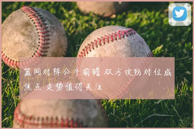 篮网对阵公牛前瞻 双方攻防对位成焦点 走势值得关注